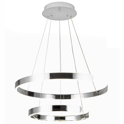 Lámpara colgante LED regulable con cable LED/120W/230V 3000-6500K Ø 60 cm + mando a distancia