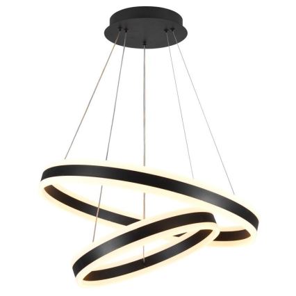 Lámpara colgante LED regulable en cable LED/135W/230V 3000-6500K Ø 60 cm + mando a distancia