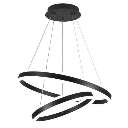Lámpara colgante LED regulable en cable LED/135W/230V 3000-6500K Ø 60 cm + mando a distancia