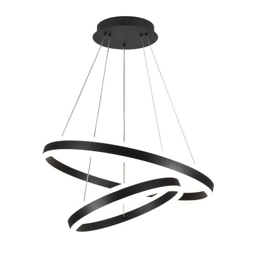 Lámpara colgante LED regulable en cable LED/135W/230V 3000-6500K Ø 60 cm + mando a distancia