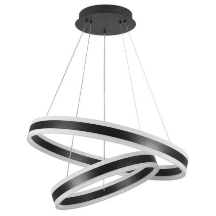 Lámpara colgante LED regulable en cable LED/135W/230V 3000-6500K Ø 60 cm + mando a distancia
