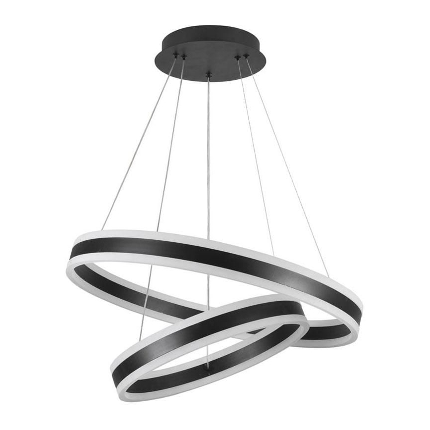 Lámpara colgante LED regulable en cable LED/135W/230V 3000-6500K Ø 60 cm + mando a distancia