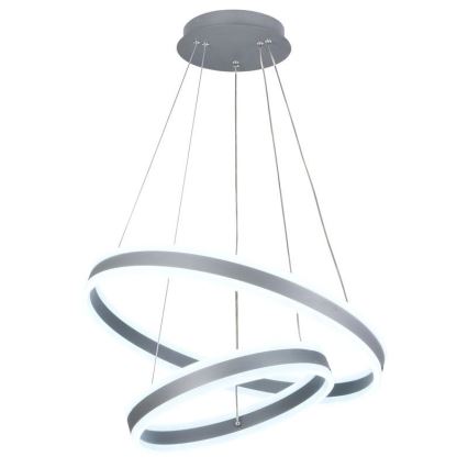 Lámpara colgante LED regulable en cable LED/135W/230V 3000-6500K Ø 60 cm + mando a distancia