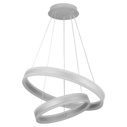 Lámpara colgante LED regulable en cable LED/135W/230V 3000-6500K Ø 60 cm + mando a distancia