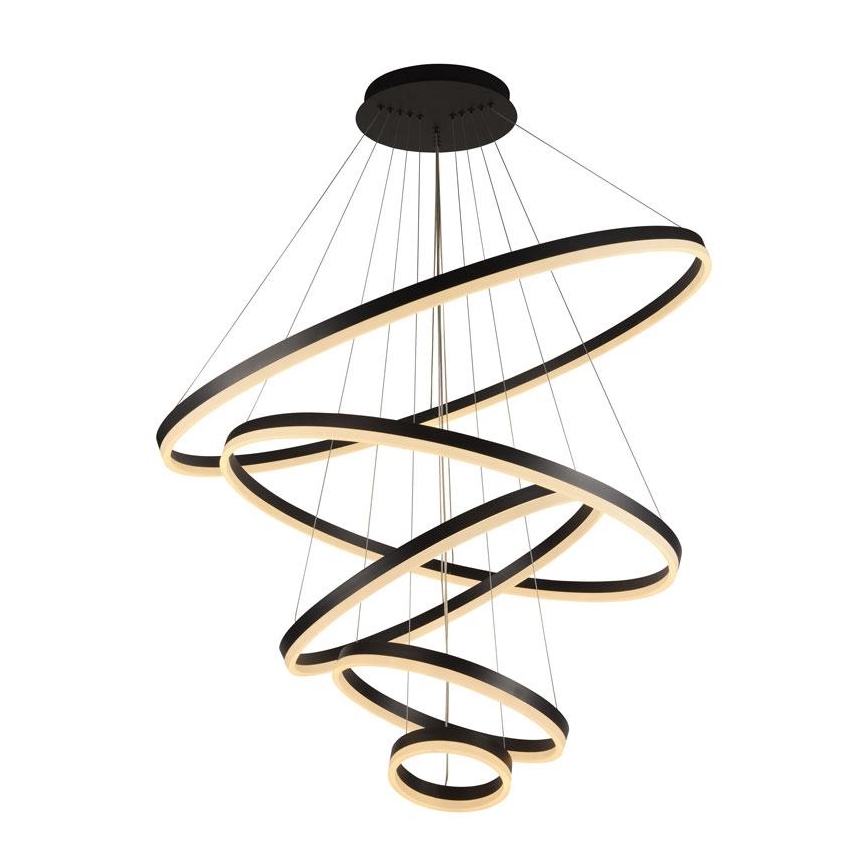 Lámpara colgante LED regulable con cable LED/210W/230V 3000-6500K Ø 100 cm + mando a distancia