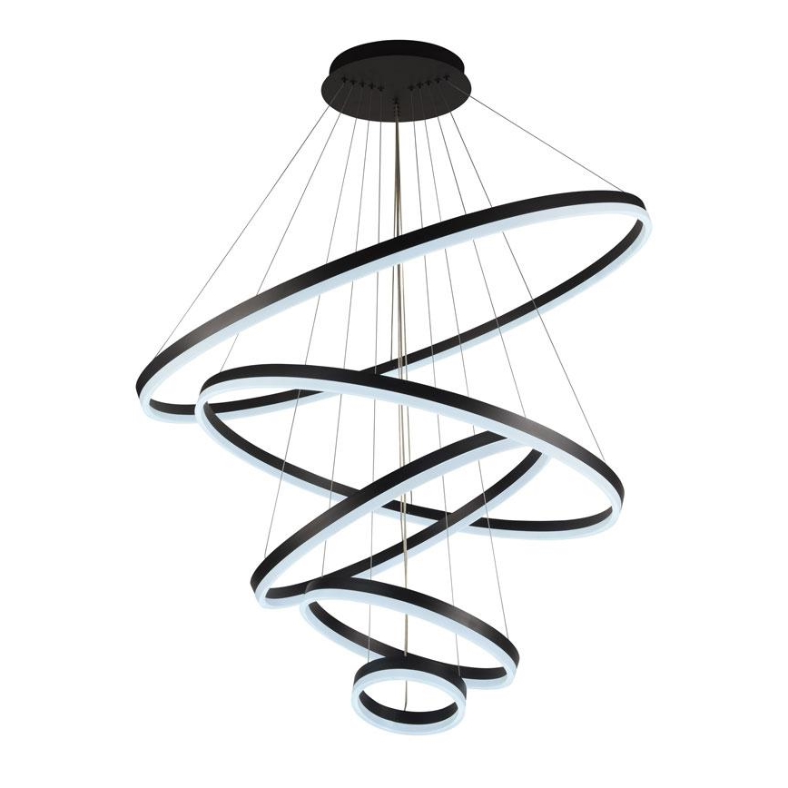 Lámpara colgante LED regulable con cable LED/210W/230V 3000-6500K Ø 100 cm + mando a distancia
