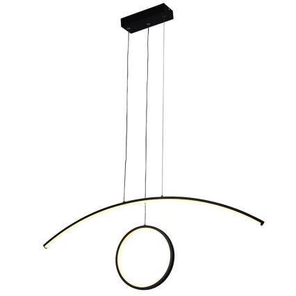 Lámpara colgante LED regulable con cable LED/55W/230V 3000-6500K + mando a distancia