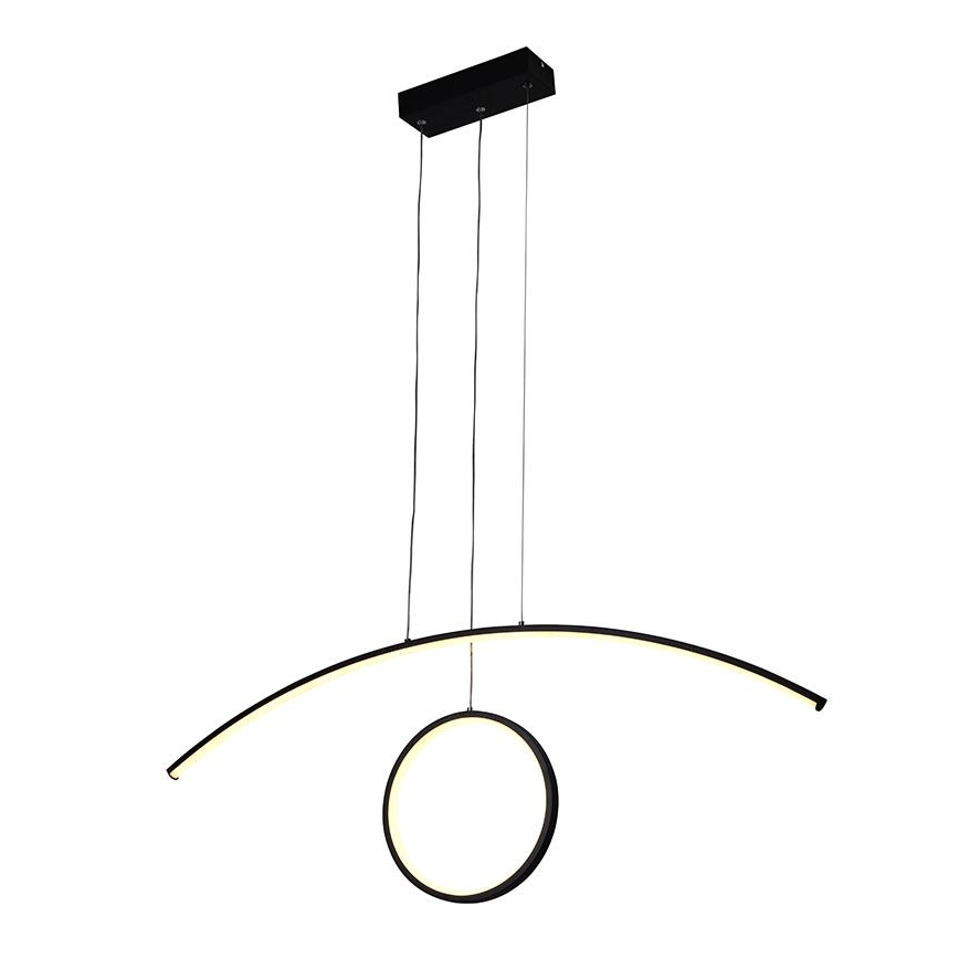 Lámpara colgante LED regulable con cable LED/55W/230V 3000-6500K + mando a distancia