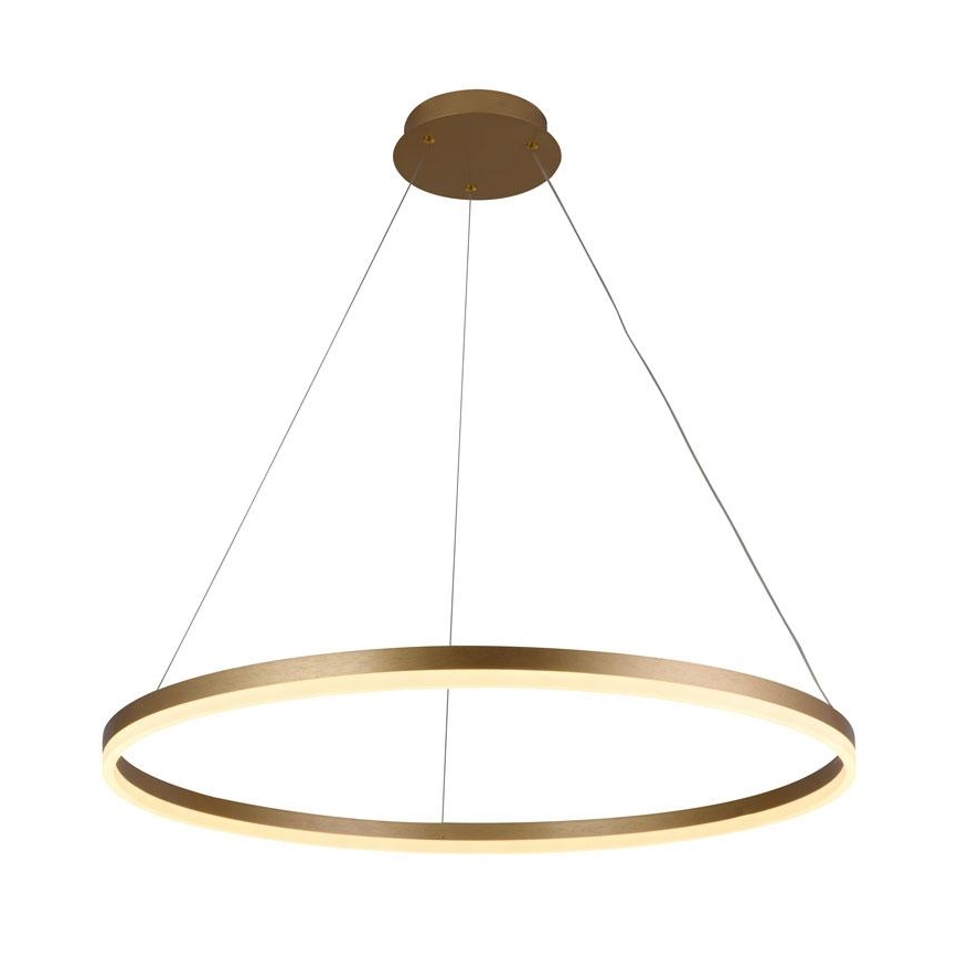 Lámpara colgante LED regulable con cable LED/55W/230V 3000-6500K Ø 80 cm + mando a distancia