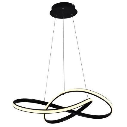 Lámpara colgante LED regulable con cable LED/70W/230V 3000-6500K Ø 55 cm + mando a distancia
