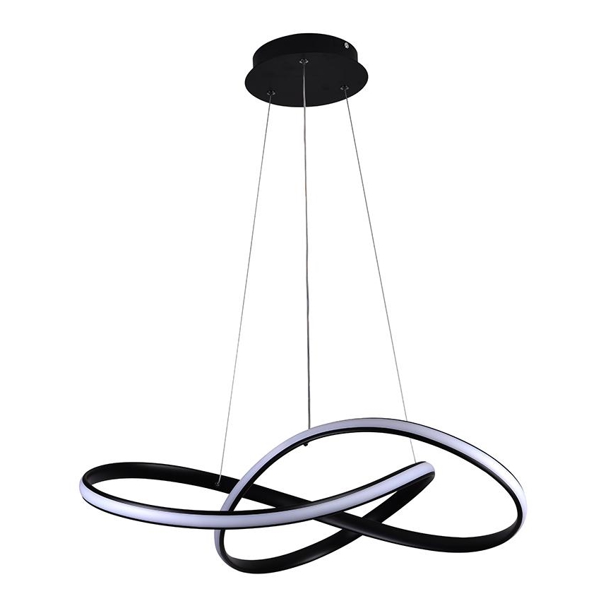 Lámpara colgante LED regulable con cable LED/70W/230V 3000-6500K Ø 55 cm + mando a distancia