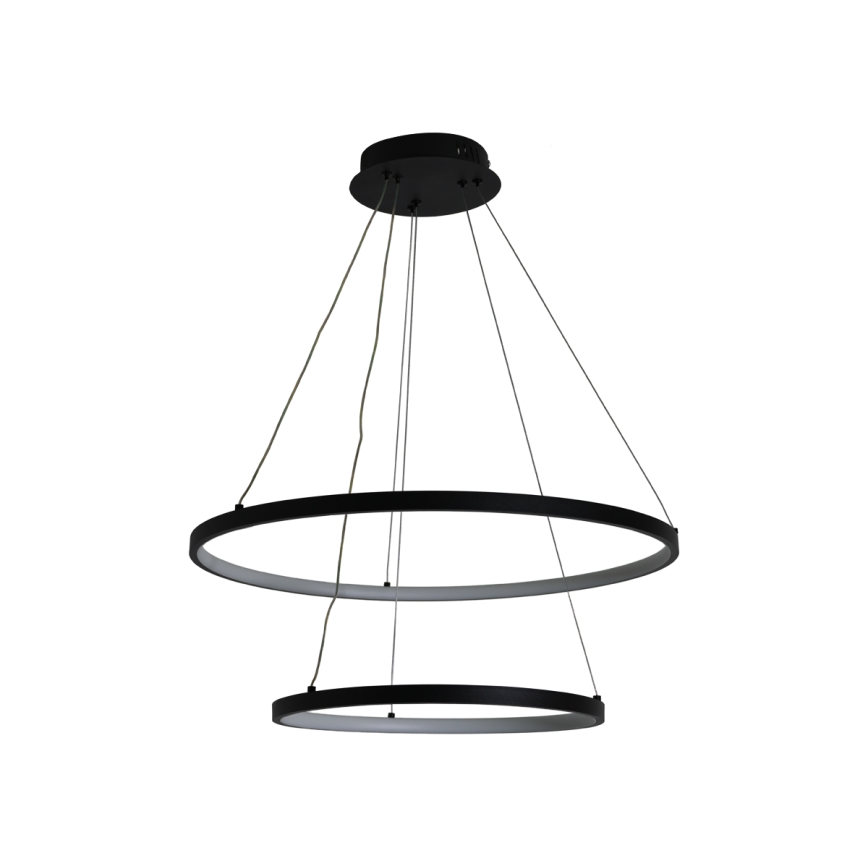 Lámpara colgante LED regulable con cable LED/75W/230V 3000-6500K Ø 60 cm + mando a distancia