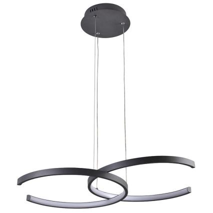 Lámpara colgante LED regulable con cable LED/50W/230V 3000-6500K + mando a distancia