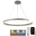 Lámpara colgante LED regulable con cable LED/100W/230V 3000-6500K Ø 80 cm + mando a distancia