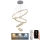 Lámpara colgante LED regulable con cable LED/165W/230V 3000-6500K Ø 80 cm + mando a distancia