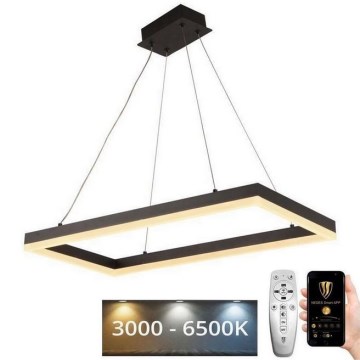Lámpara colgante LED regulable con cable LED/40W/230V 3000-6500K + mando a distancia