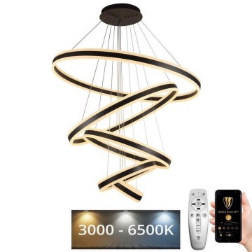 Lámpara colgante LED regulable con cable LED/420W/230V 3000-6500K Ø 100 cm + mando a distancia