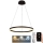 Lámpara colgante LED regulable con cable LED/42W/230V 3000-6500K Ø 60 cm + mando a distancia