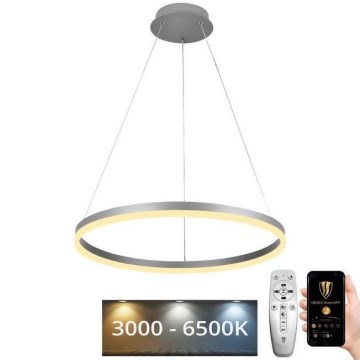 Lámpara colgante LED regulable con cable LED/42W/230V 3000-6500K Ø 60 cm + mando a distancia