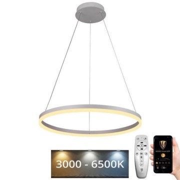 Lámpara colgante LED regulable con cable LED/42W/230V 3000-6500K Ø 60 cm + mando a distancia