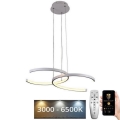 Lámpara colgante LED regulable con cable LED/50W/230V 3000-6500K + mando a distancia