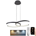 Lámpara colgante LED regulable con cable LED/50W/230V 3000-6500K + mando a distancia