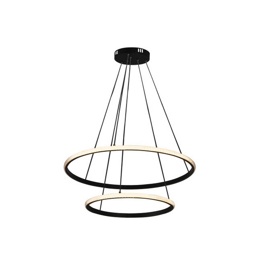 Lámpara colgante LED regulable con cable LED/55W/230V 3000-6500K Ø 60 cm + mando a distancia