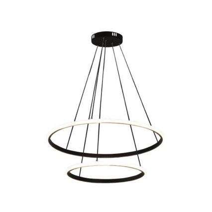 Lámpara colgante LED regulable con cable LED/55W/230V 3000-6500K Ø 60 cm + mando a distancia