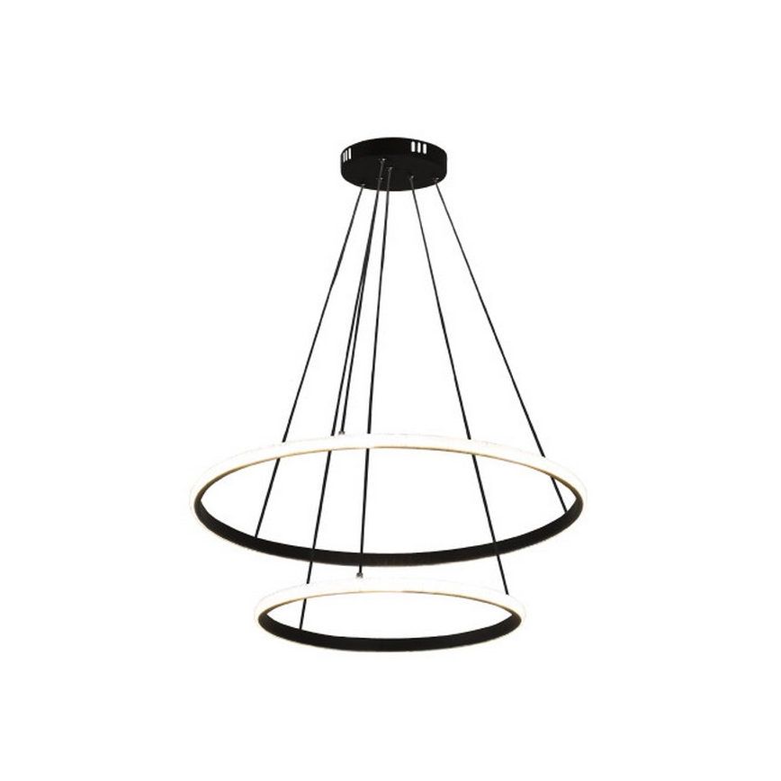 Lámpara colgante LED regulable con cable LED/55W/230V 3000-6500K Ø 60 cm + mando a distancia