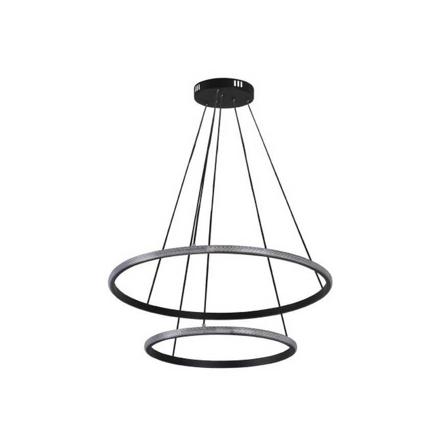 Lámpara colgante LED regulable con cable LED/55W/230V 3000-6500K Ø 60 cm + mando a distancia