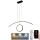 Lámpara colgante LED regulable con cable LED/55W/230V 3000-6500K + mando a distancia
