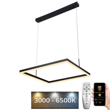 Lámpara colgante LED regulable con cable LED/55W/230V 3000-6500K + mando a distancia