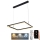Lámpara colgante LED regulable con cable LED/55W/230V 3000-6500K + mando a distancia