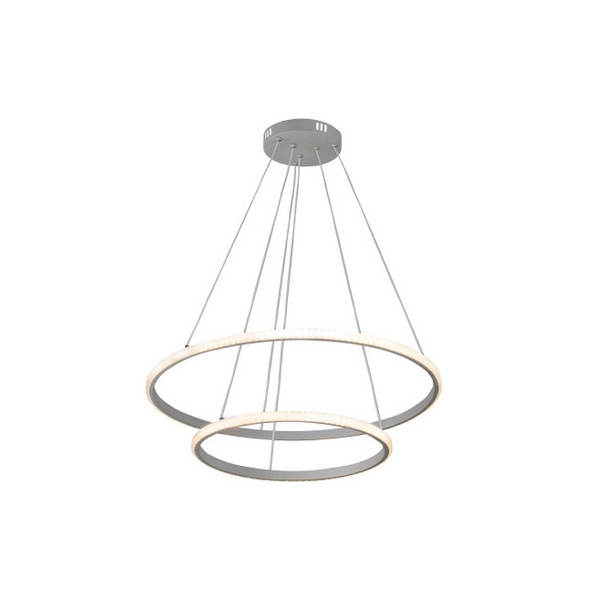 Lámpara colgante LED regulable con cable LED/55W/230V 3000-6500K diámetro 60 cm + mando a distancia