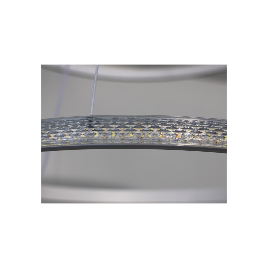 Lámpara colgante LED regulable con cable LED/55W/230V 3000-6500K diámetro 60 cm + mando a distancia