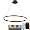 Lámpara colgante LED regulable con cable LED/55W/230V 3000-6500K Ø 80 cm + mando a distancia
