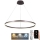 Lámpara colgante LED regulable con cable LED/55W/230V 3000-6500K Ø 80 cm + mando a distancia