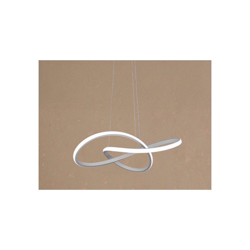Lámpara colgante LED regulable con cable LED/65W/230V 3000-6500K diámetro 49 cm + mando a distancia