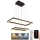 Lámpara colgante LED regulable con cable LED/65W/230V 3000-6500K + mando a distancia