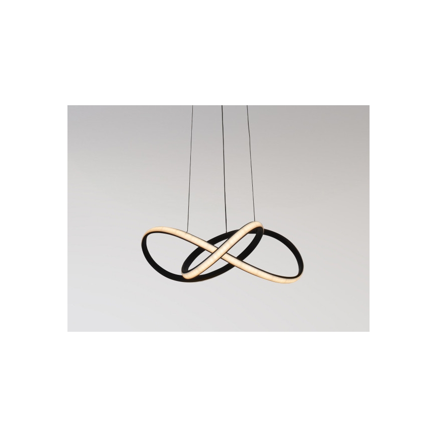 Lámpara colgante LED regulable con suspensión de cable, LED/65W/230V, 3000–6500 K, Ø 49 cm + mando a distancia