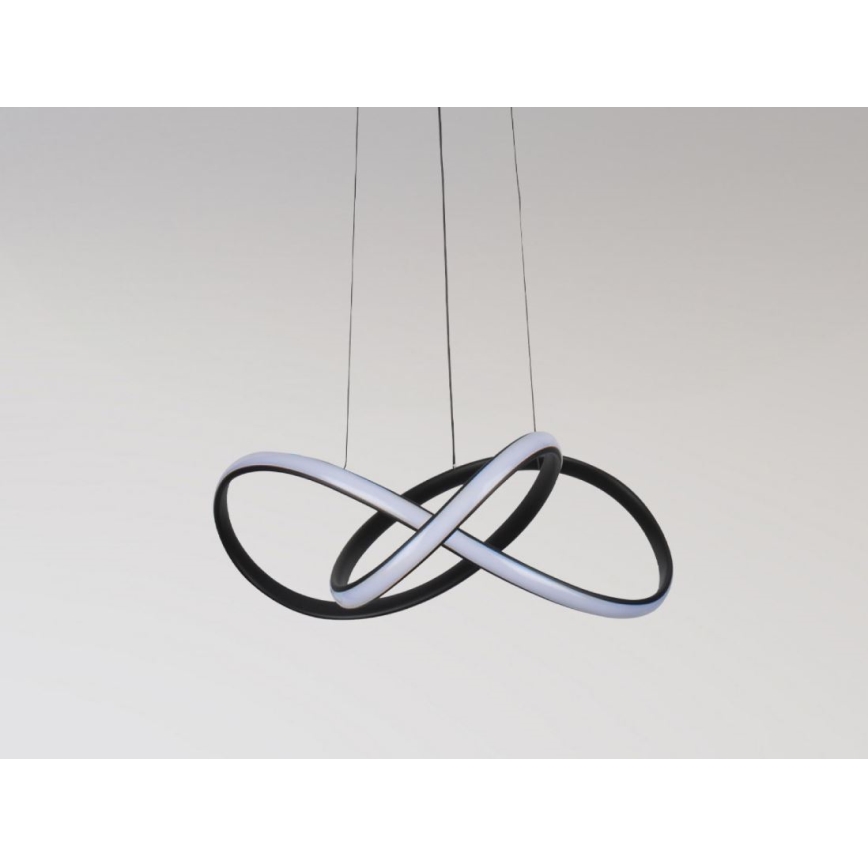 Lámpara colgante LED regulable con suspensión de cable, LED/65W/230V, 3000–6500 K, Ø 49 cm + mando a distancia