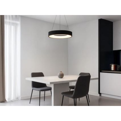 Lámpara colgante LED regulable con cable LED/75W/230V 3000-6500K Ø 49 cm + mando a distancia