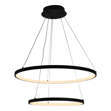 Lámpara colgante LED regulable con cable LED/75W/230V 3000-6500K Ø 60 cm + mando a distancia