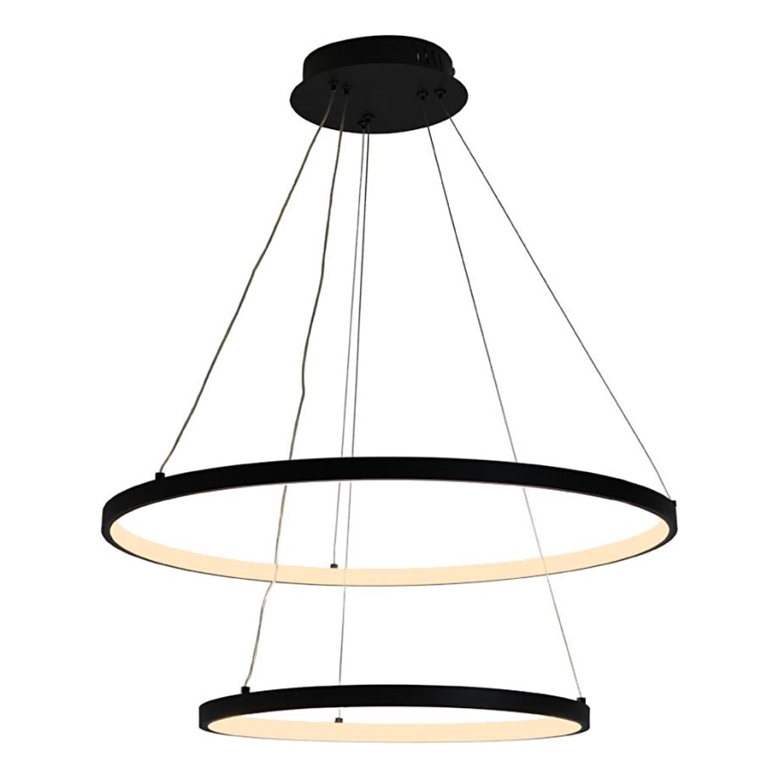 Lámpara colgante LED regulable con cable LED/75W/230V 3000-6500K Ø 60 cm + mando a distancia