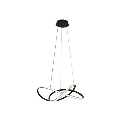 Lámpara colgante LED regulable suspendida por cable LED/85W/230V 3000-6500K Ø 60 cm + mando a distancia