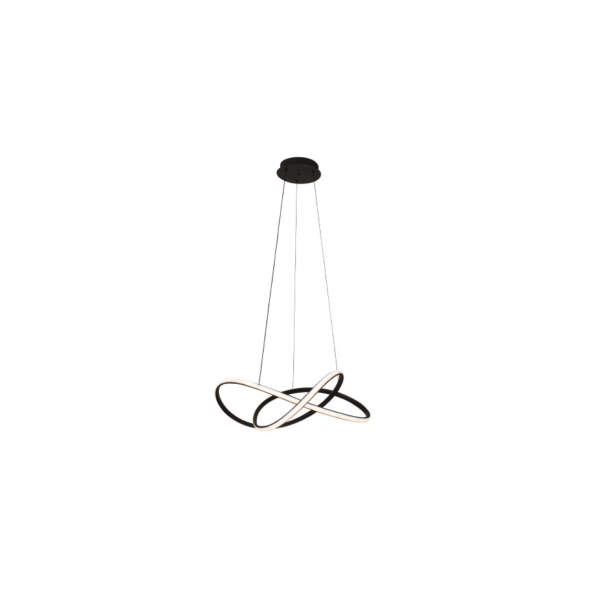 Lámpara colgante LED regulable suspendida por cable LED/85W/230V 3000-6500K Ø 60 cm + mando a distancia
