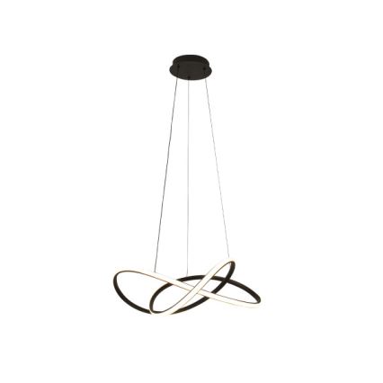 Lámpara colgante LED regulable suspendida por cable LED/85W/230V 3000-6500K Ø 60 cm + mando a distancia