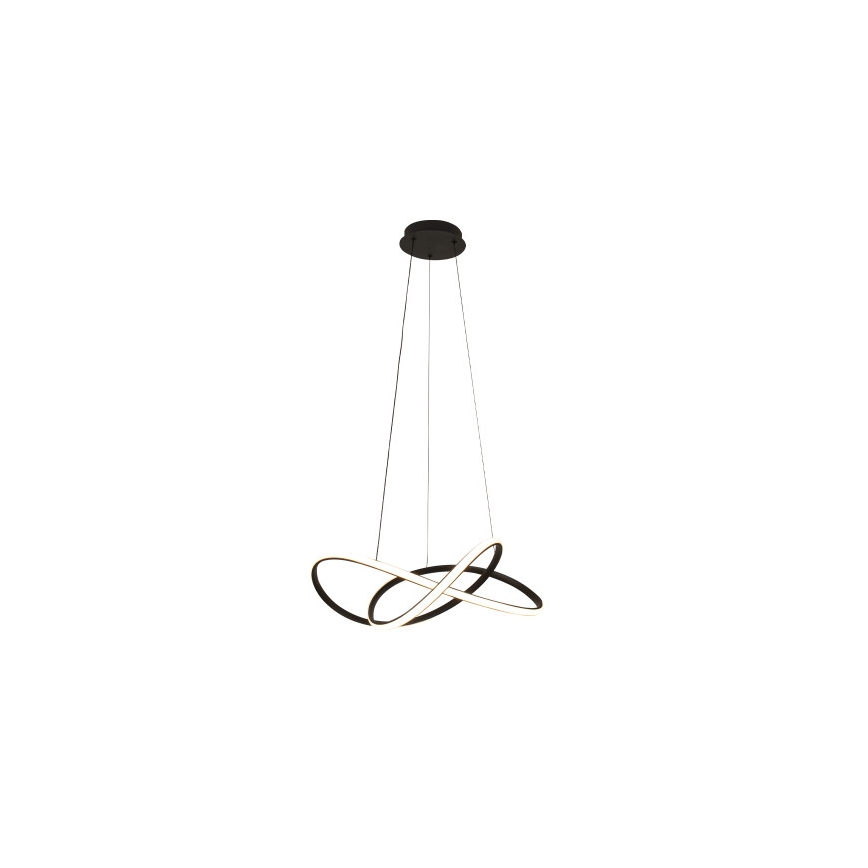 Lámpara colgante LED regulable suspendida por cable LED/85W/230V 3000-6500K Ø 60 cm + mando a distancia