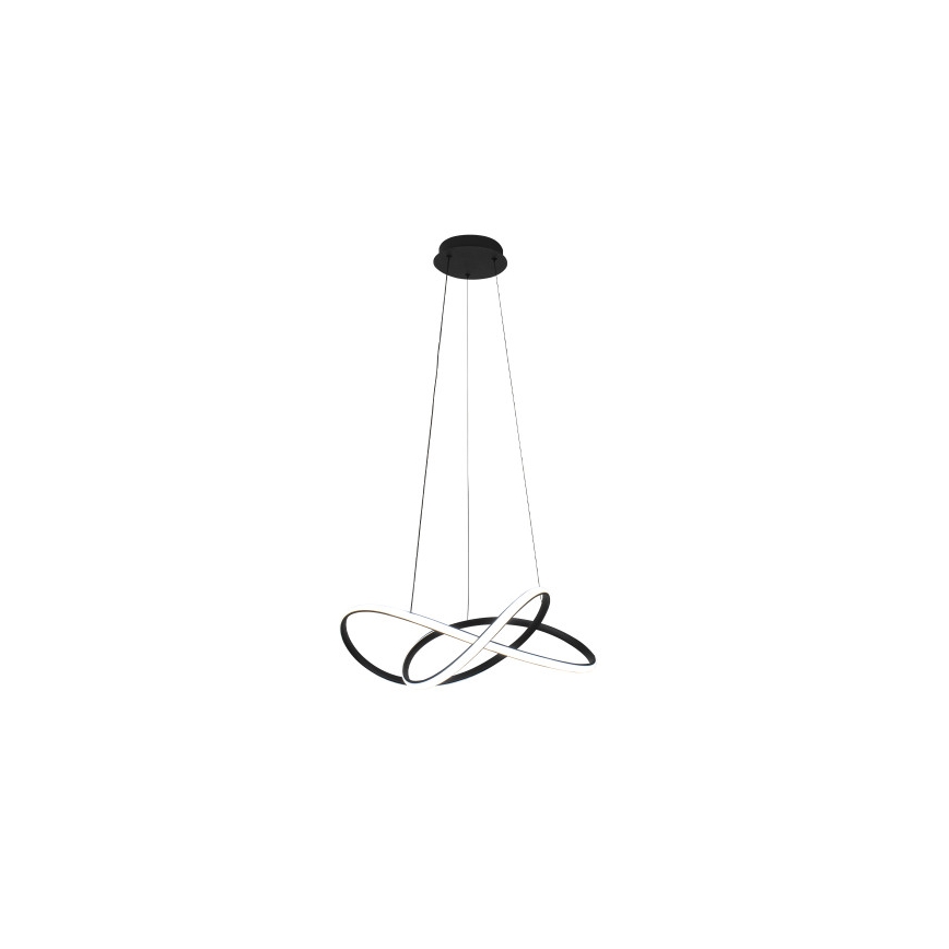 Lámpara colgante LED regulable suspendida por cable LED/85W/230V 3000-6500K Ø 60 cm + mando a distancia