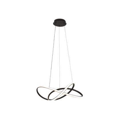 Lámpara colgante LED regulable suspendida por cable LED/85W/230V 3000-6500K Ø 60 cm + mando a distancia